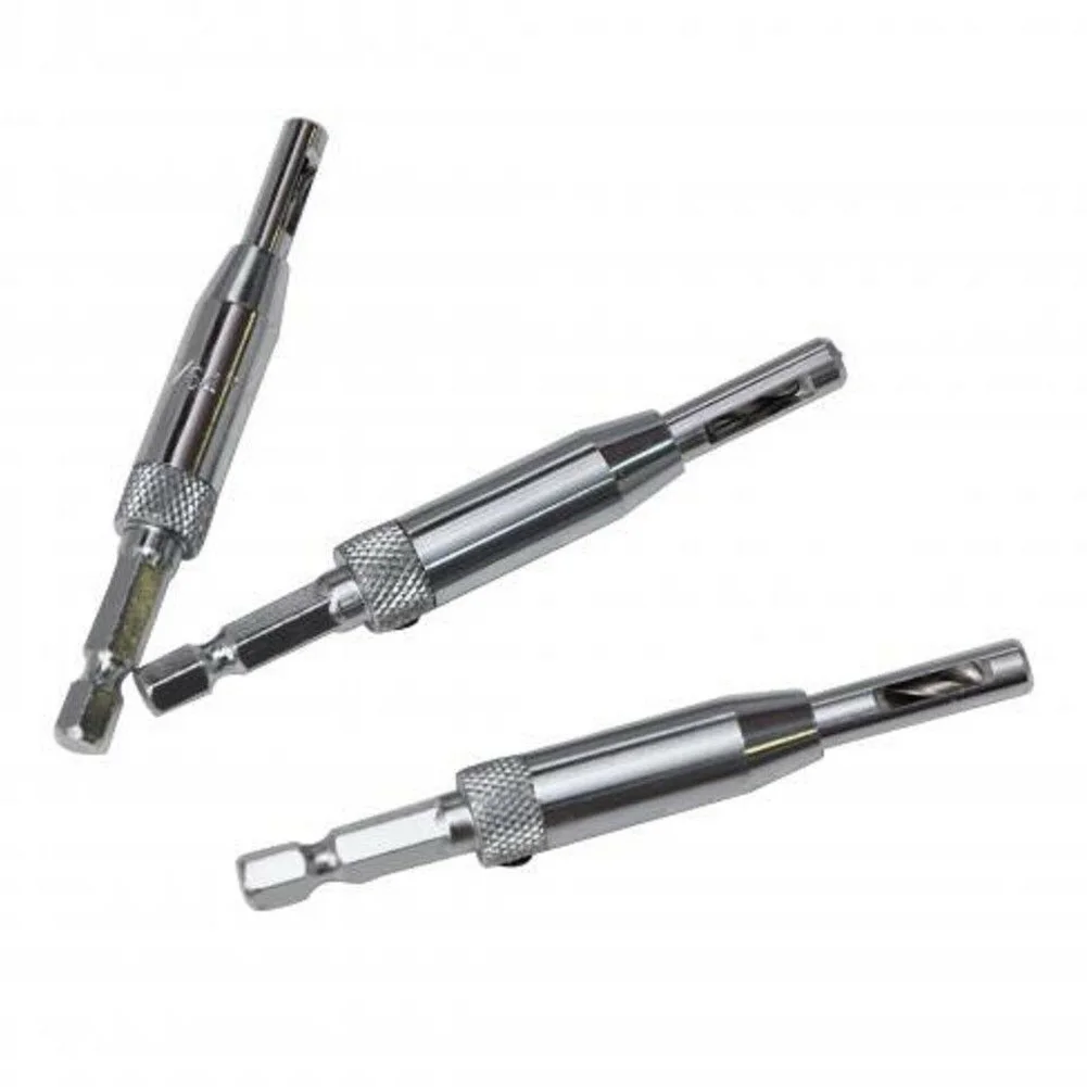 3 шт. дверной замок и шарнир набор сверл самоцентрирующееся пилотное отверстие HSS