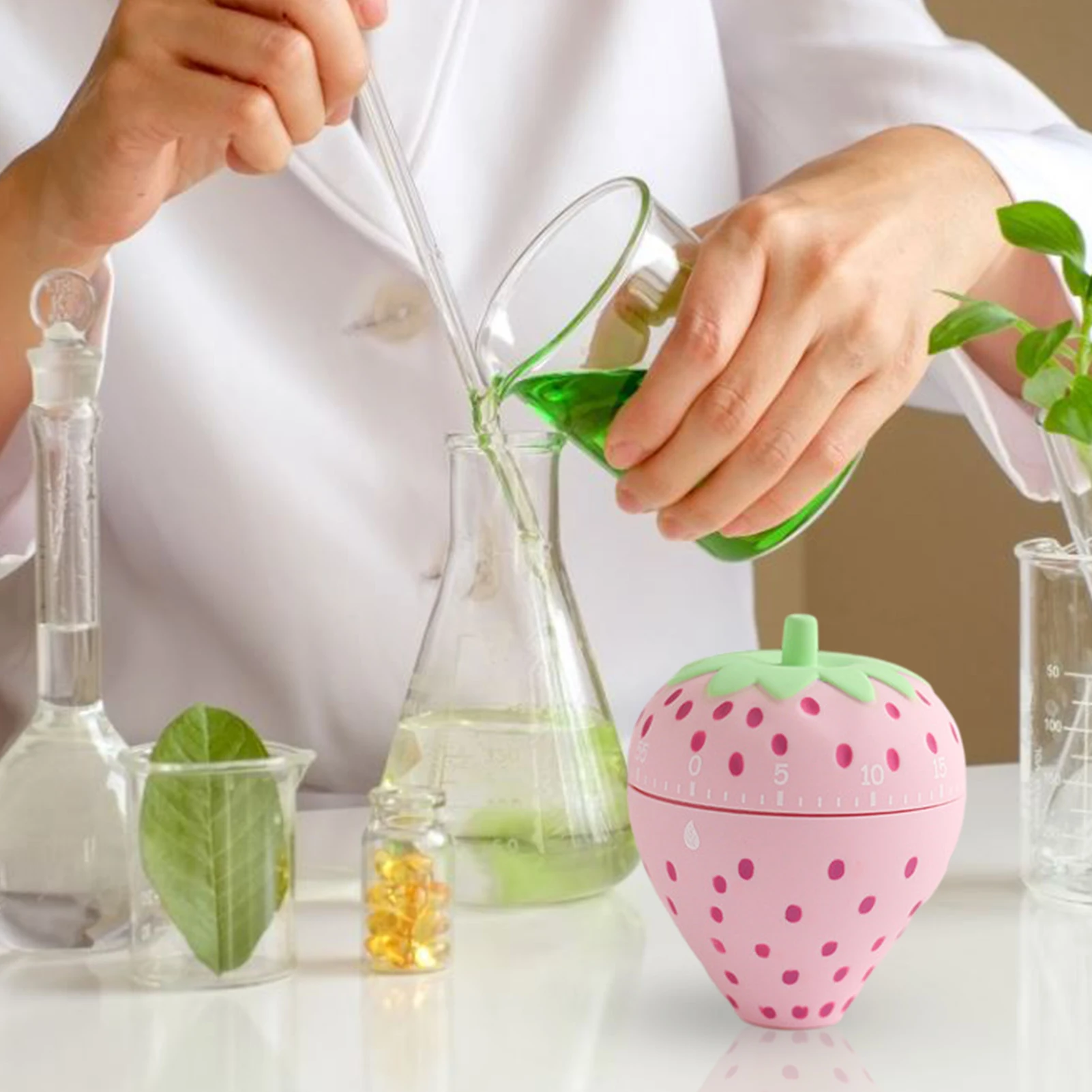 Механический таймер для кухни милая Клубника кухонный напоминание может быть