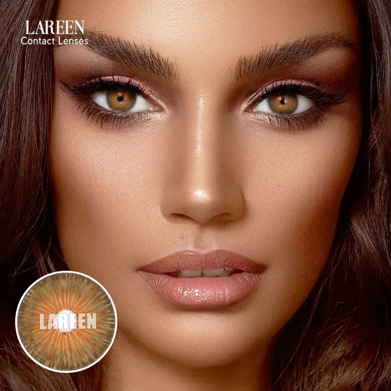 lareen 2pcspair colored contact lenses for eye small pupil colored lenses new york series color contact lens lentes de contacto free global shipping
