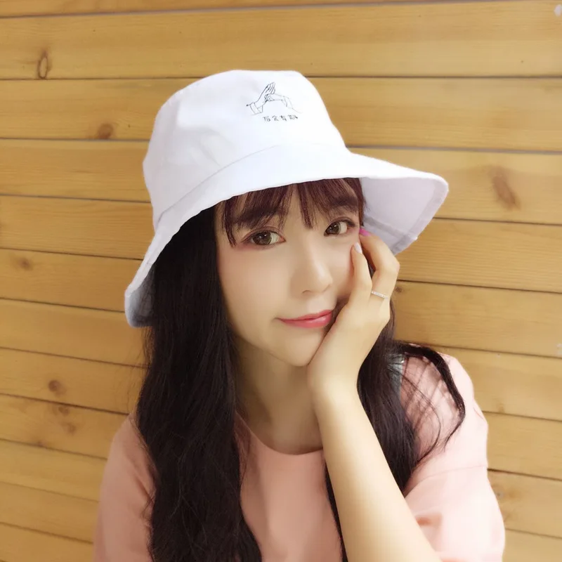 M & D модная летняя Панама с китайскими буквами в повседневном стиле для