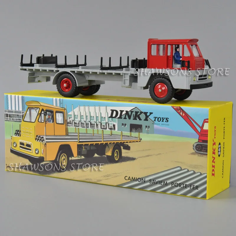 Атлас 1:43 литые искусственные игрушки грузовик Saviem Porte-Fer No.885 миниатюрная