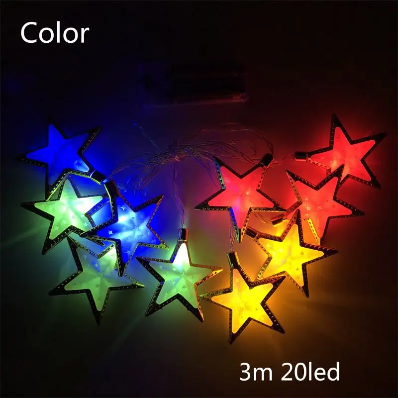 

Ramadan and Eid Decor Lights LED Star Moon Lights Home Festival Party Festival