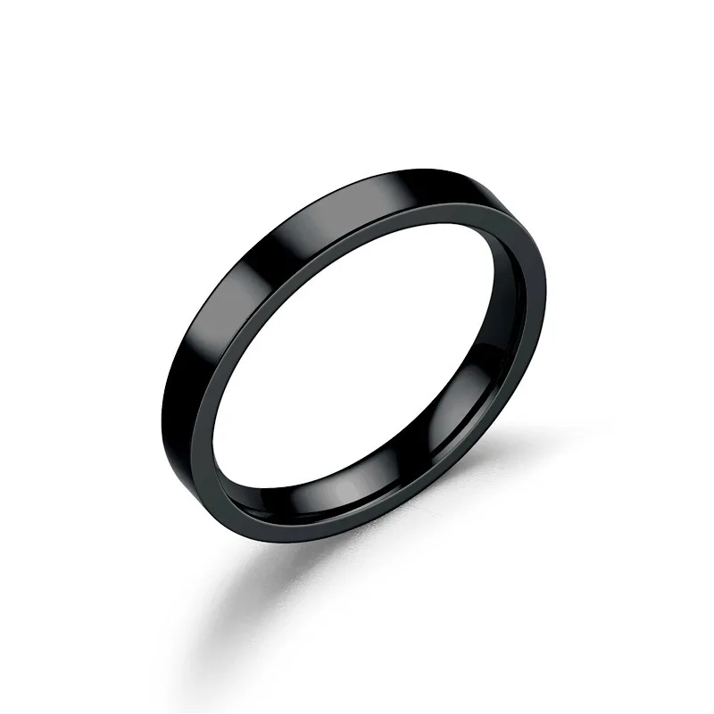 

European and American vintage stainless steel men's ring accessories simple titanium steel ring