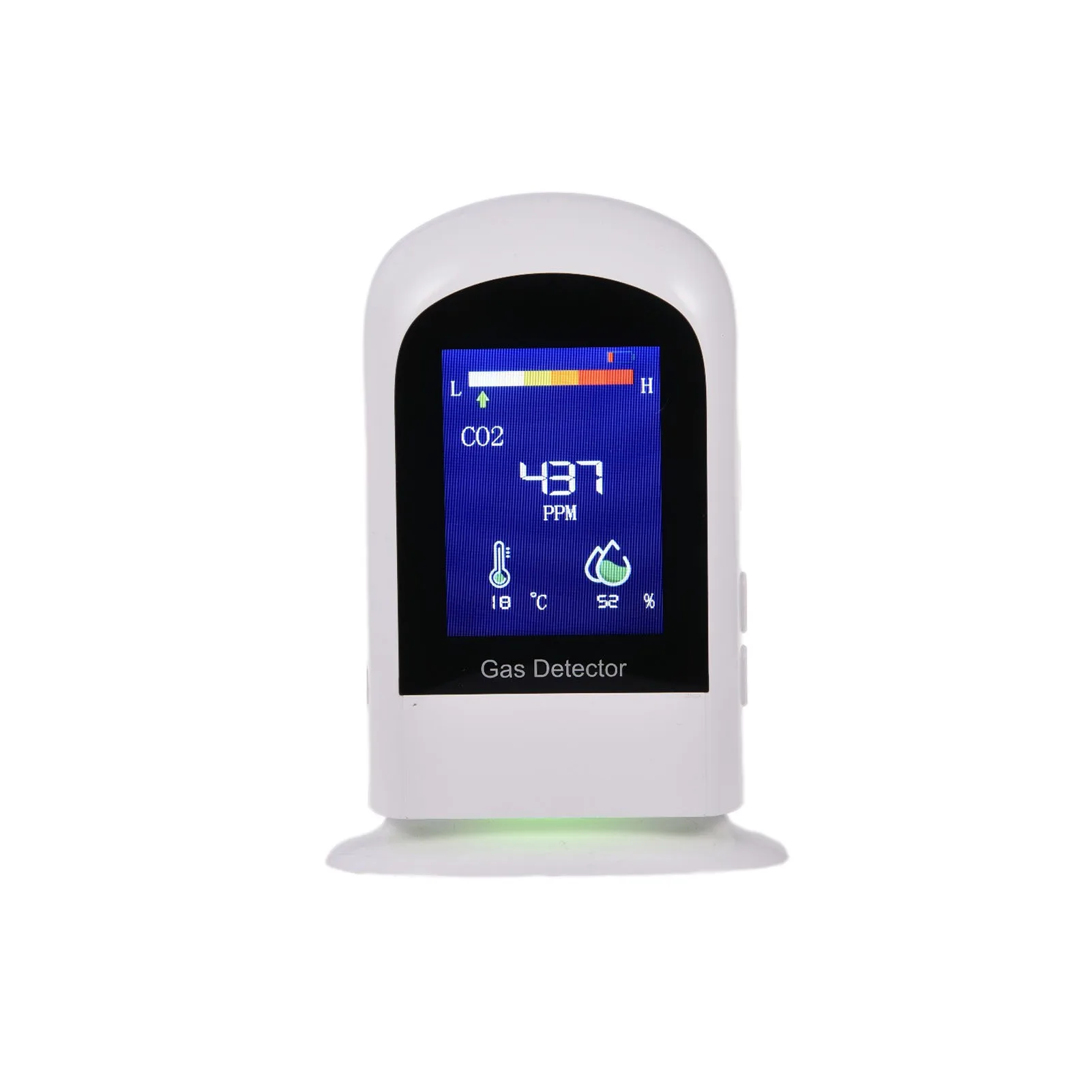 

Indoor Air Quality CO2 Detector With 2.8 Inches TFT Full Color Display CO2, Temperature And Humidity Meter 3-In-1 Quality Tester