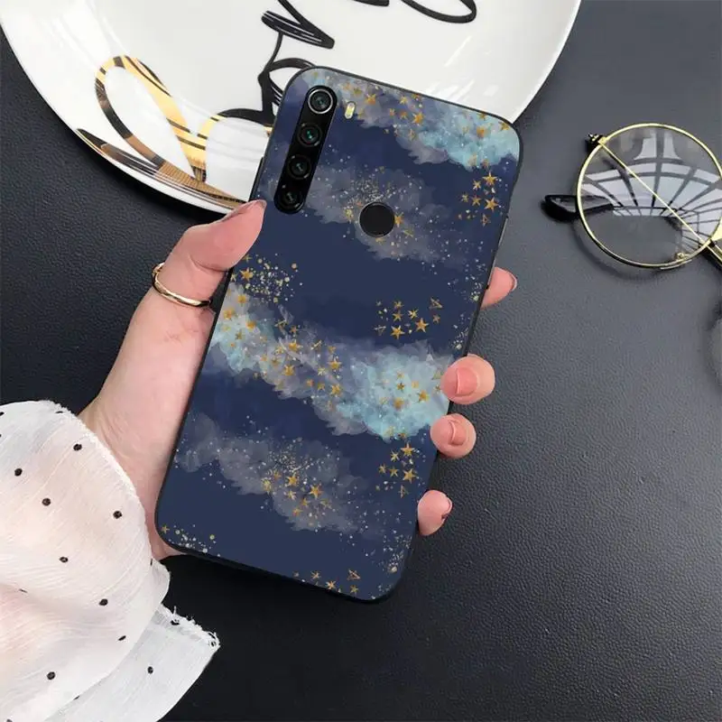

Luxury Starry Sky compass star constellation Phone Case For Xiaomi Redmi 7 8 9t a3Pro 9se k20 mi8 max3 lite 9 note 9s 10 pro