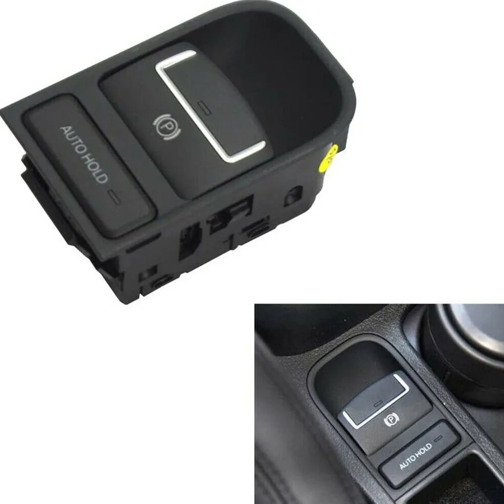 

1pcs Electronic Parking Brake Automatic Hold Switch 5N0927225A Automatic CONTROL Black Parking Brake