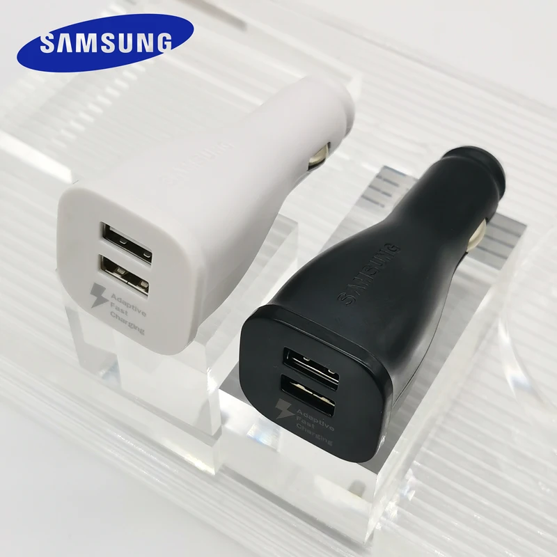 Автомобильное зарядное устройство Samsung с двумя USB-портами адаптер для быстрой