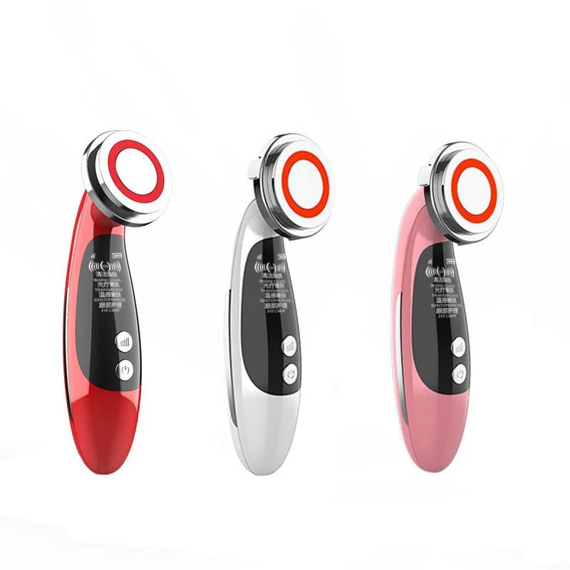 Светодиодный уход за кожей омоложения кожи лица RF & EMS радио мезотерапия