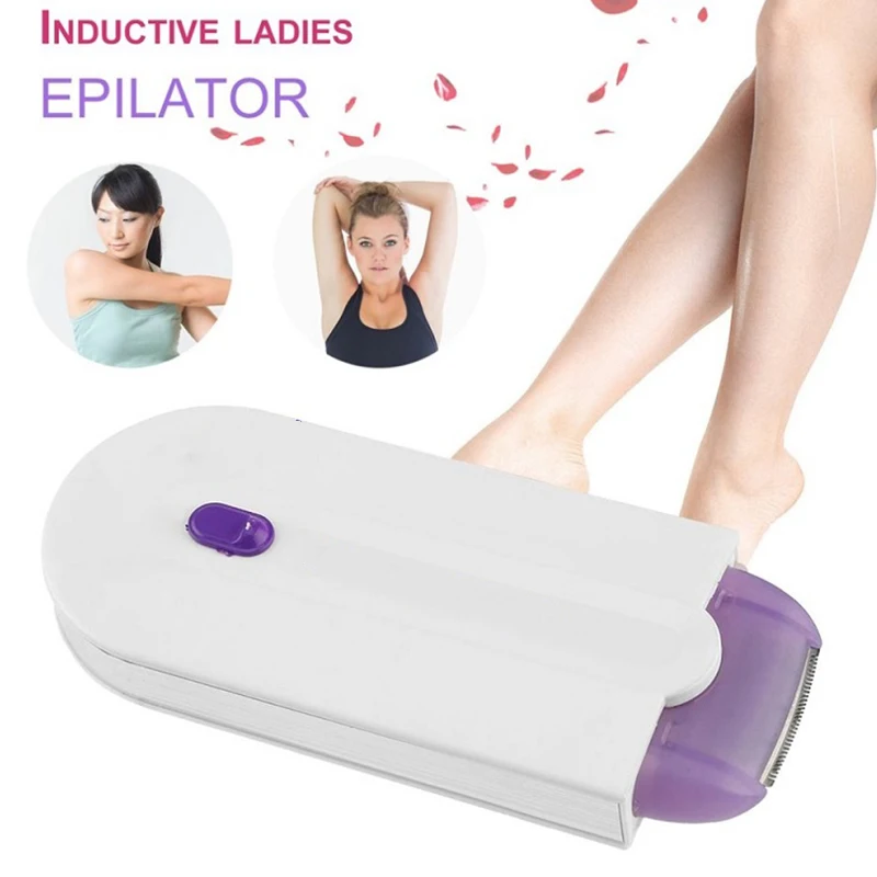 Портативный Эпилятор 2 в 1 бритва перезаряжаемая через USB Женская удаление волос