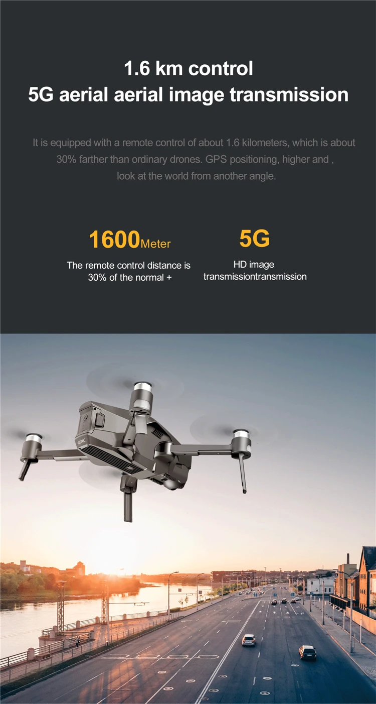 Профессиональный радиоуправляемый Дрон 5G wifi FPV gps широкоугольный 4K 16 МП камера HD вертолет 30 мин Время полета Квадрокоптер бесщеточный Дрон VS SG906