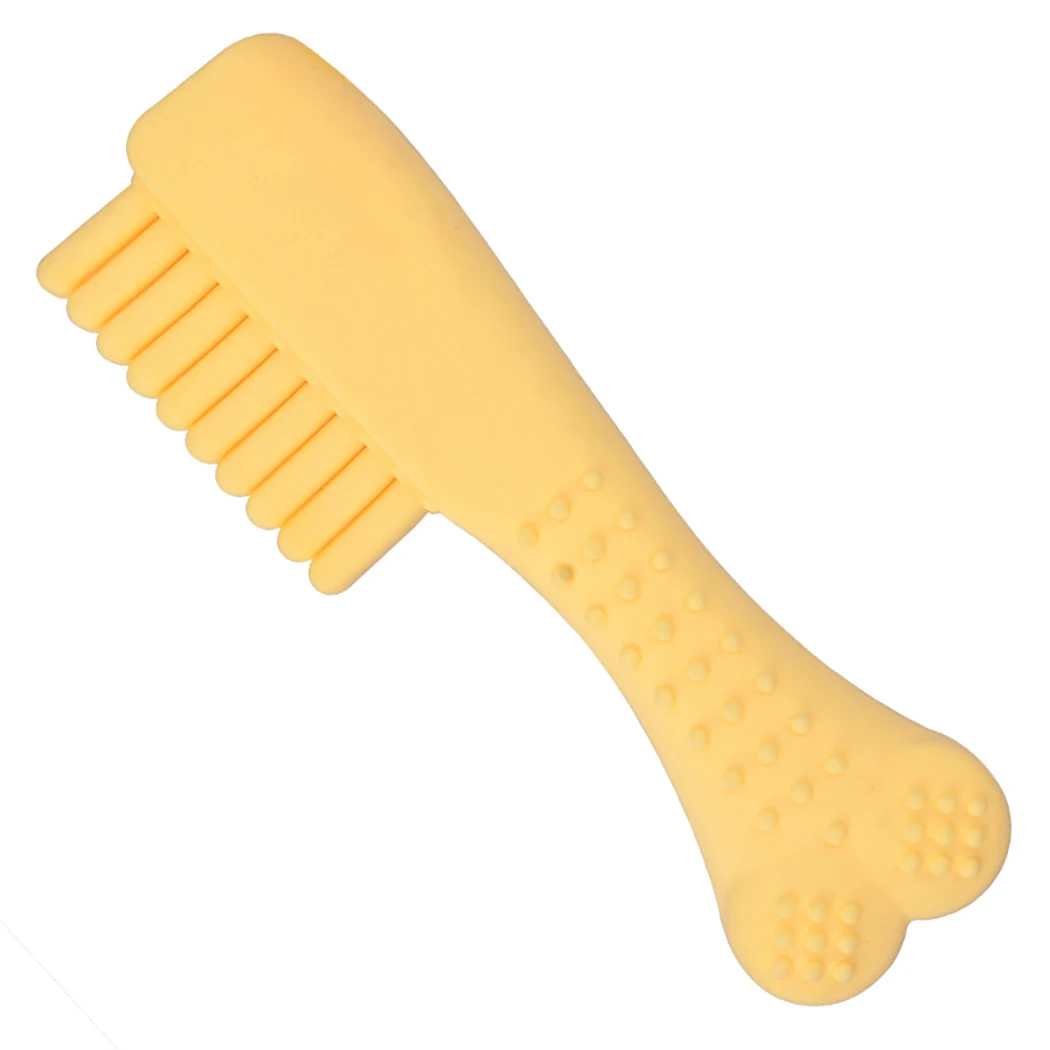

1 pcs Pet Dog Chewing Toy Comb Shape Bite-Resistance Molar Clean Teeth Toy Funny Pet Cat Dog Interative Playing Supplies