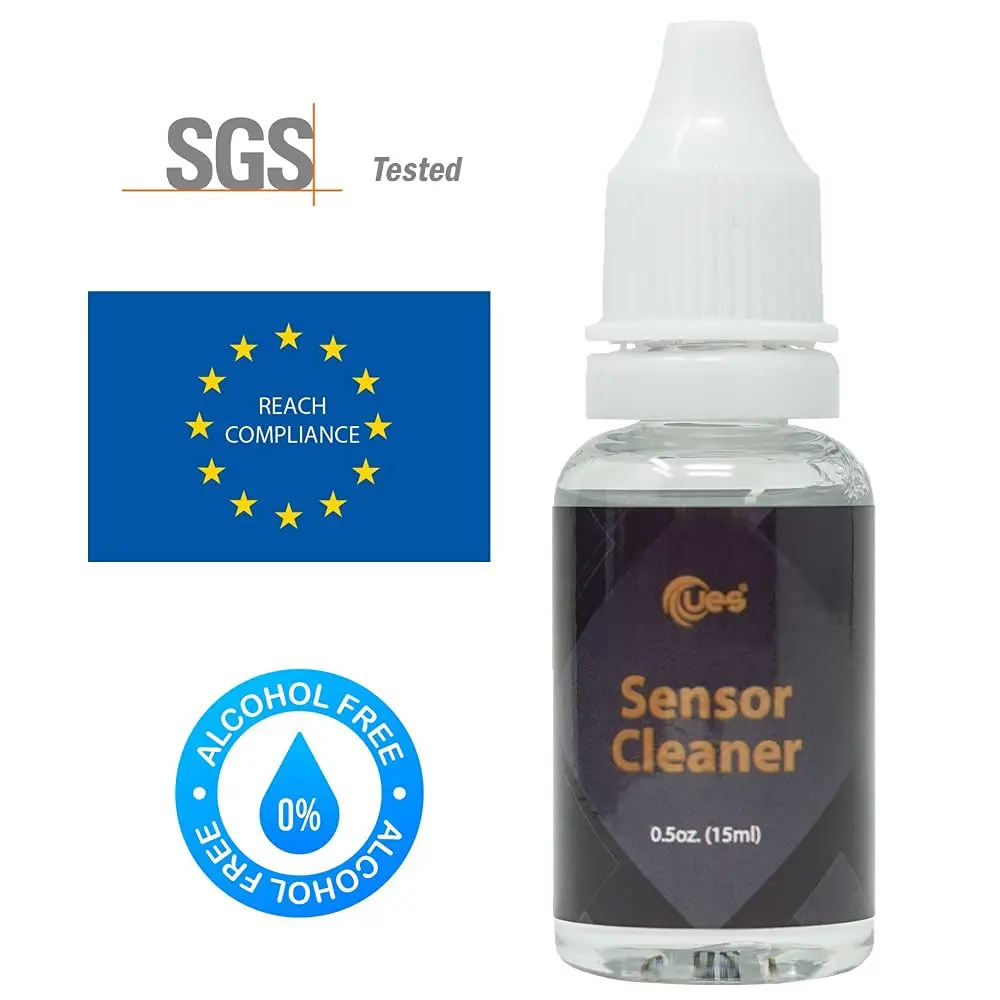 Líquido de Limpeza Cmos do Álcool da Solução do Líquido de Limpeza da Câmera do Ues para o Sensor 15ml do Ccd Cmos Álcool Solução Dslr Limpo do da
