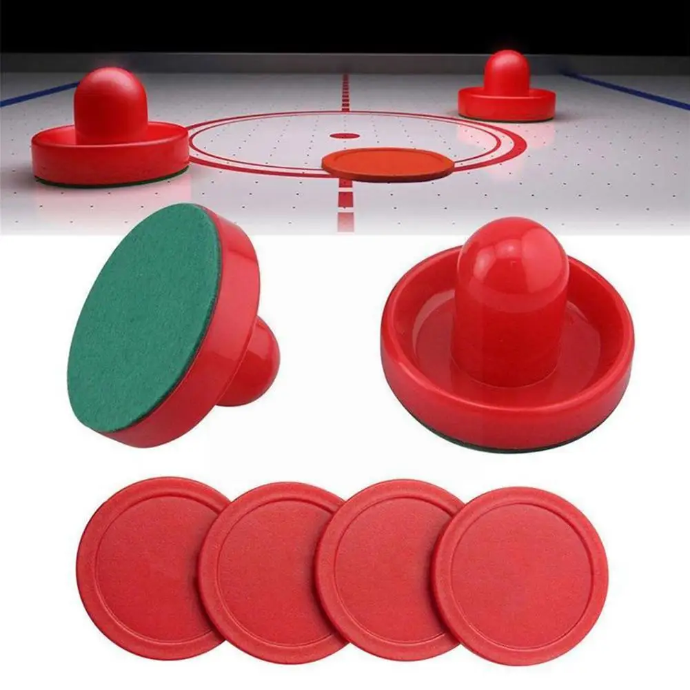 

Red Air Hockey Equipment Tables Table Game Puck Puck 60mm 60mm Hockey Goalkeepers 51mm For Mallet Game Accessories Puck Air Q3u7