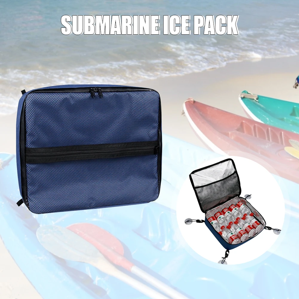 

Portable Surfing Thermal Cooler Bag Beverage Cooling Organizer Speedboat Submarine Ice Pack