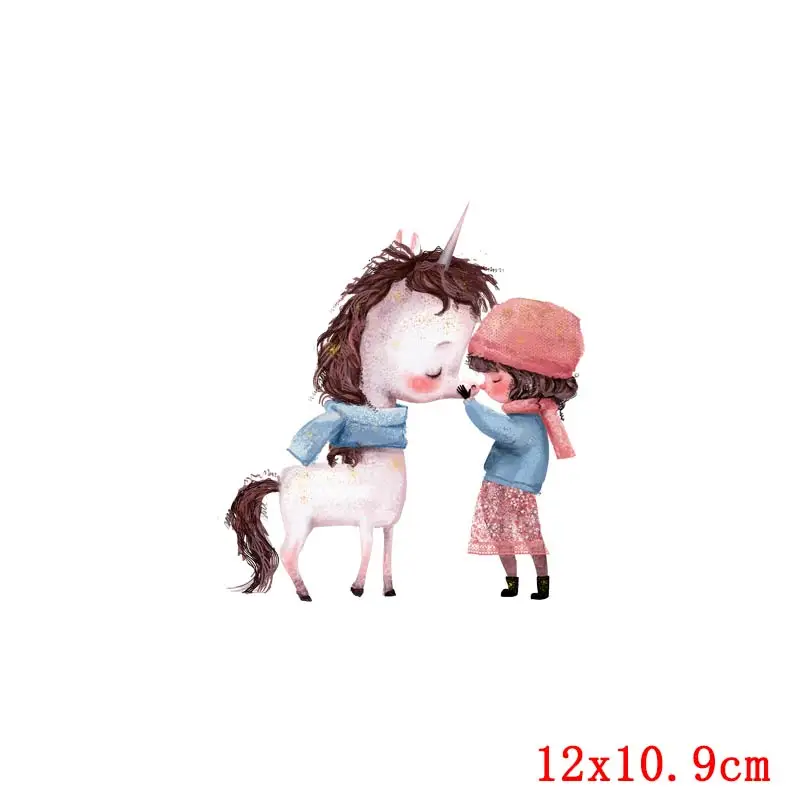 Термо Стикеры для одежды девочек с мультяшными рисунками стикеры утюжок