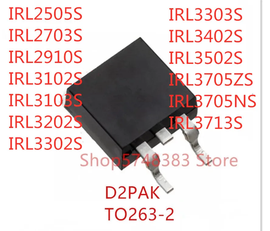 IRL2505S IRL2703S IRL2910S IRL3102S IRL3103S IRL3202S IRL3302S IRL3303S IRL3402S IRL3502S IRL3705ZS IRL3705NS IRL3713S 10 шт.|Аксессуары