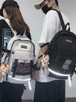 school bag girl polyester mochila impermeable mochilas coreanas womens leather backpack high capacity foldable backpack