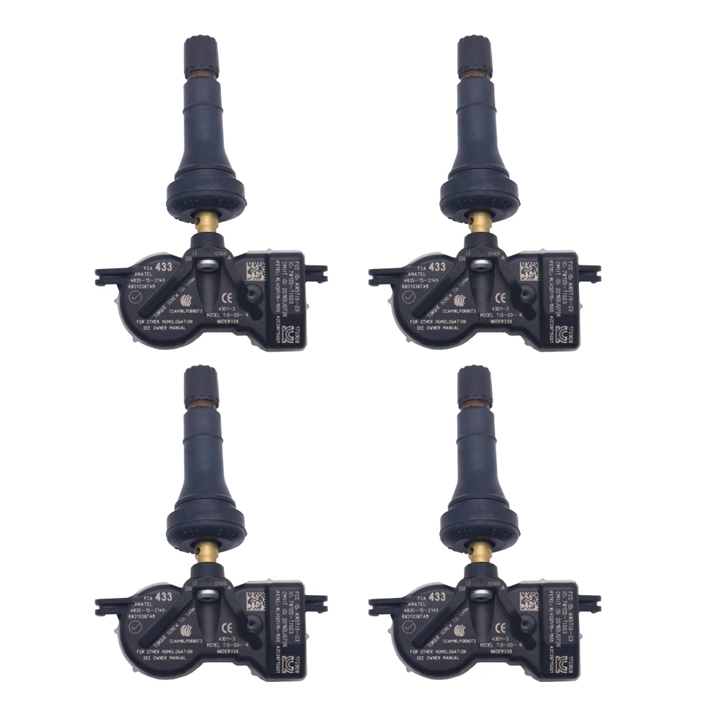 Для 2018-2022 Jeep Compass 433 МГц TPMS датчик давления в шинах 68313387AB | Автомобили и мотоциклы