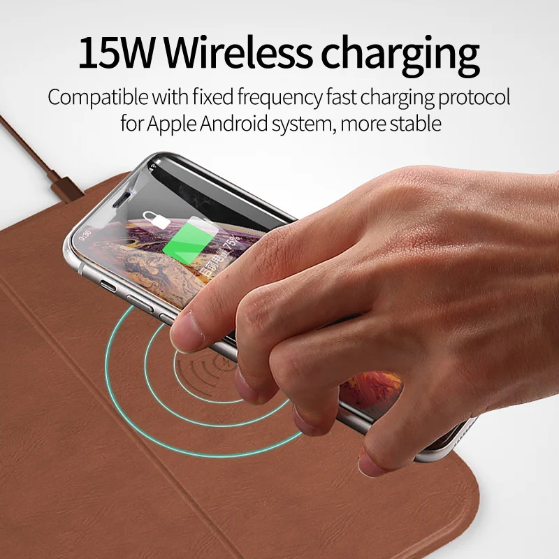 Коврик для мыши складной 15 Вт USB Type-C | Компьютеры и офис