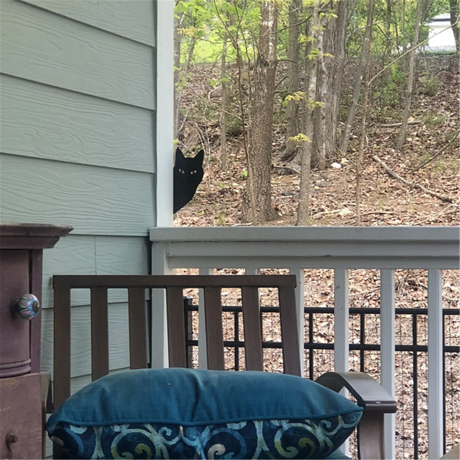 Животные украшение для сада скульптура Остерегайтесь собаки кошки лисы лужайки