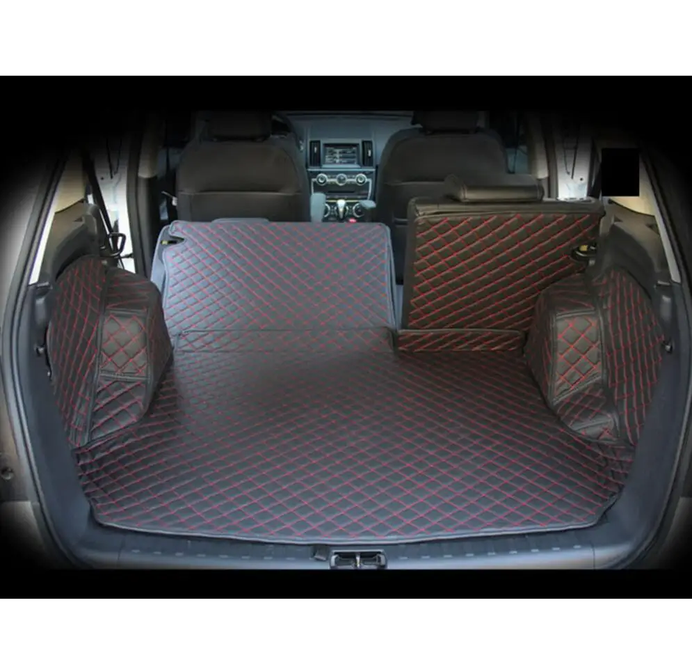 luxury fiber leather car trunk mat for land rover freelander 2 LR2 2006 2007 2008 2009 2010 2011 2012 2013 2014 car accessories