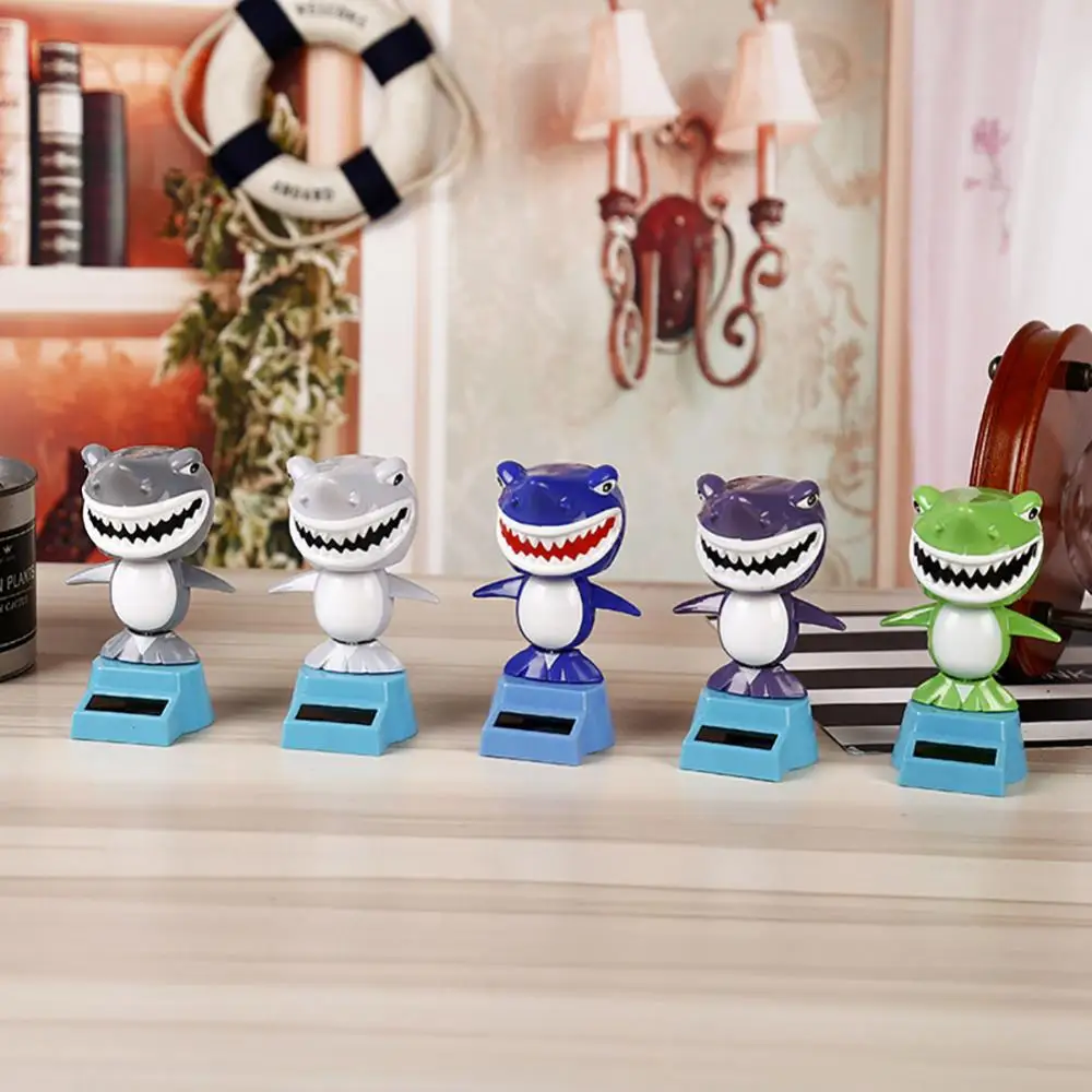 Мультяшная мини-милая Акула искусственная кожа украшение салона автомобиля