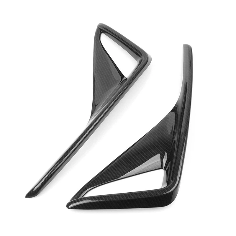 2 шт. накладки на задние противотуманные фары из углеродного волокна для Toyota Chr