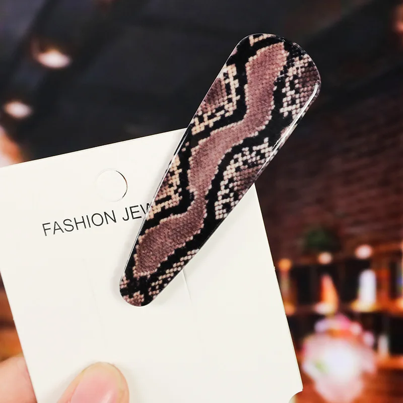 Новый боковой зажим горячая распродажа акриловый лист Шпилька для волос новая