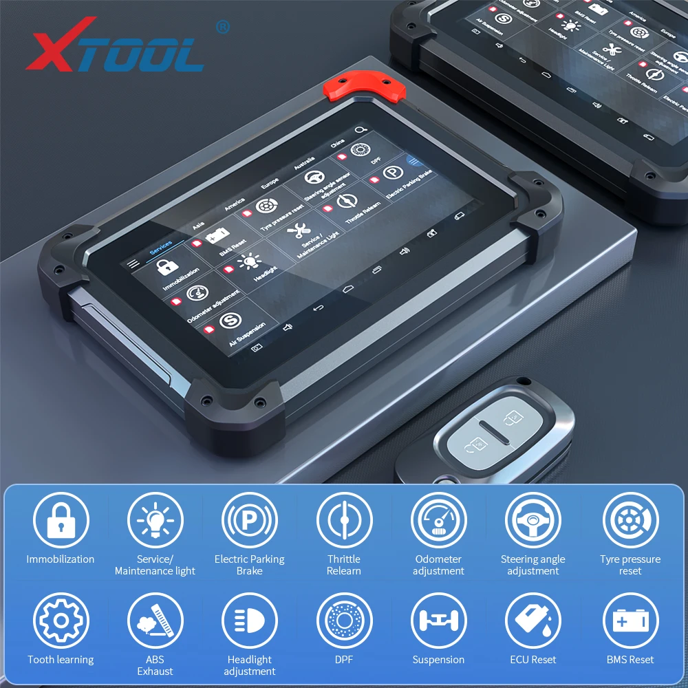 100% Оригинальный планшет XTOOL EZ400 PRO диагностический инструмент поддержка ключевой