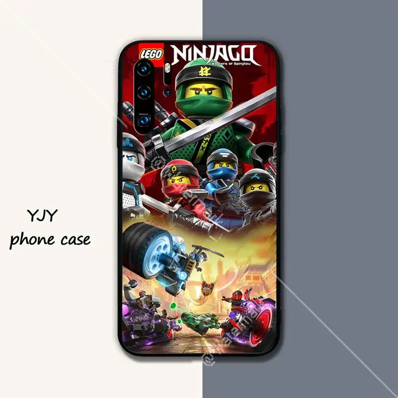 

Le-GO Ninjago Masters Silicone black case coque for Huawei P9 lite 2016 2017 P 10 P20 PRO P30 P40 lite P smart 2019 cover