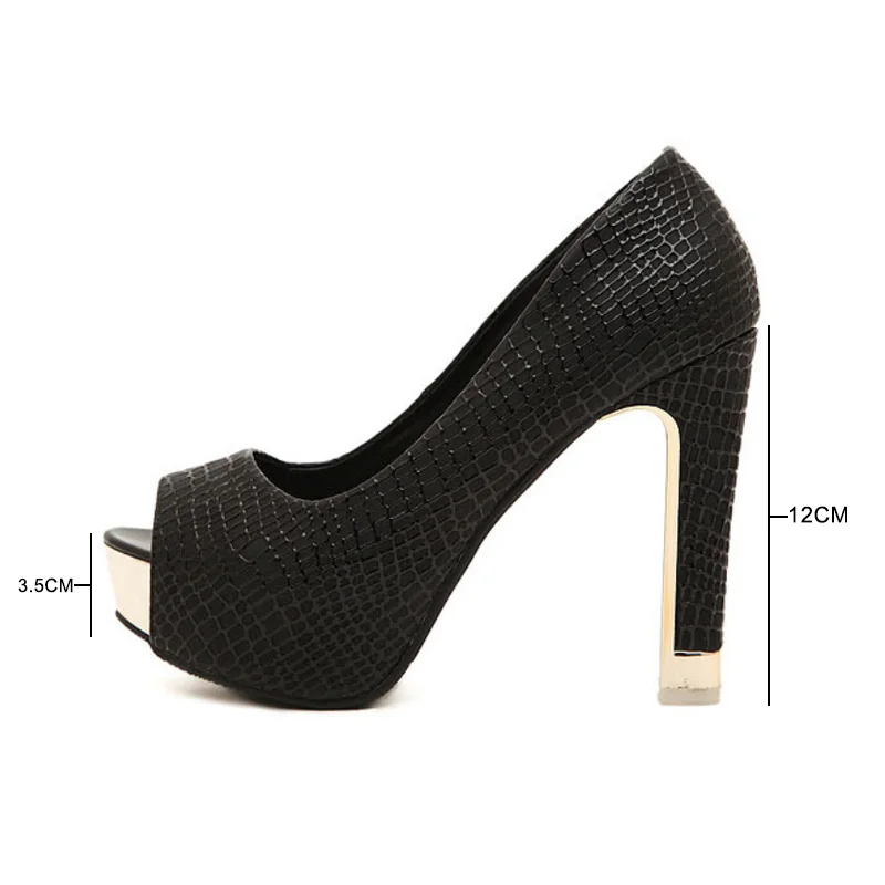 Пикантная женская обувь Женские туфли-лодочки Женская на высоком каблуке Обувь