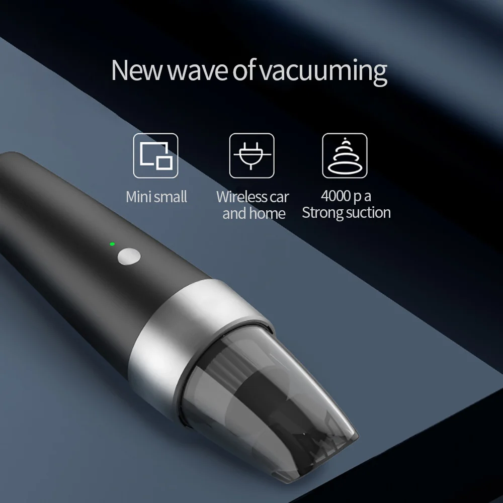 

Mini 120W Car Vacuum Cleaner Wireless Vacuum Handheld Vacuum Cleaner Car Portable Rechargeable Car Vacuum Cleaner