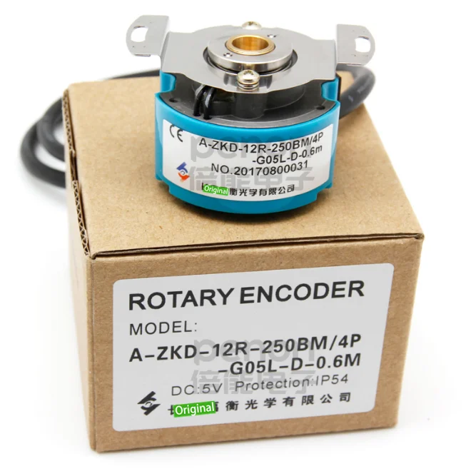 

A-ZKD-12 R-250BM / 4P-G05L-D-0.6m вращающийся Оптический энкодер пятно фотографии, 1 год гарантии