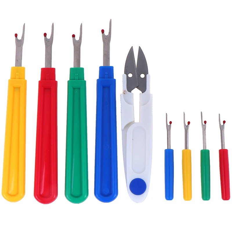 9 шт. пластиковая ручка шовный рыхлитель стежка Unpicker нитевидный резак DIY для