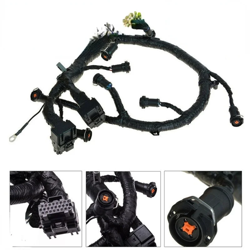 

AP03 5C3Z9D930A For Ford Diesel Powerstroke Excursion F250 F350 F450 F550 250 350 450 550 F V8 6.0L Fuel Injector Wiring Harness