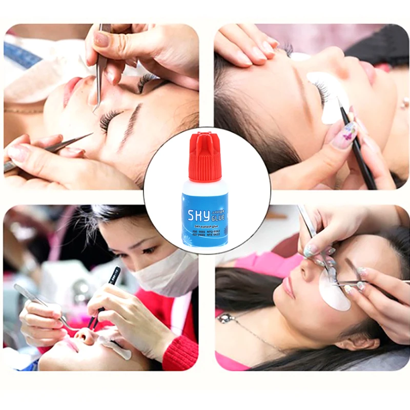 

5ml Eyelash Extension Glue 0.5s Dry Time Eyelashes Glue Lash Glue Adhesive Tool
