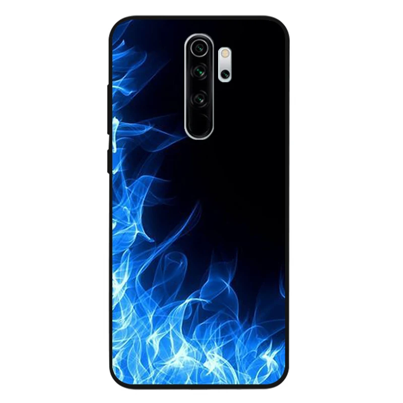 Мультяшный чехол для телефона с огнем и пламенем Xiaomi Redmi note 9 8 7 6 5 4 Pro S redmi 4A 4X Plus 5A 7A