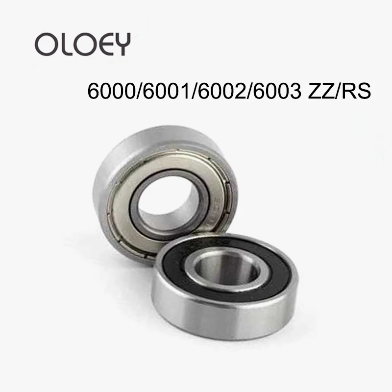 6000 6001 6002 6003 2RS 6000ZZ подшипник ABEC 1 Нью Йорк (4/6 шт.) шайбовый с глубоким 6000rs 6000zz