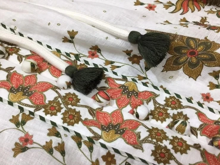 

Women Floral Print Split Long Dress Vintgae Female Lantern Long Sleeve A Line Midi Dress