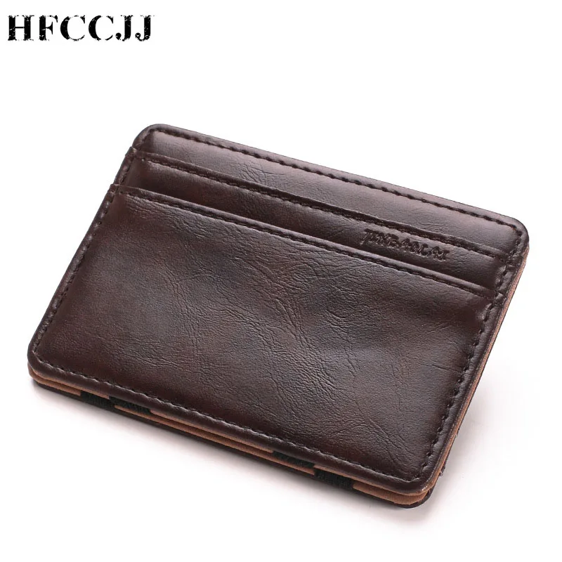 Новый высококачественный тонкий мини кошелек мужской маленький волшебные