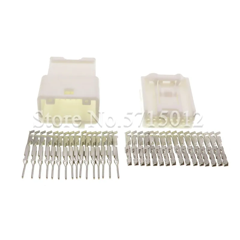 

16 отверстий 0,7 мм Автомобильный модифицированный штекер Женский Мужской жгут проводов разъем для Nissan