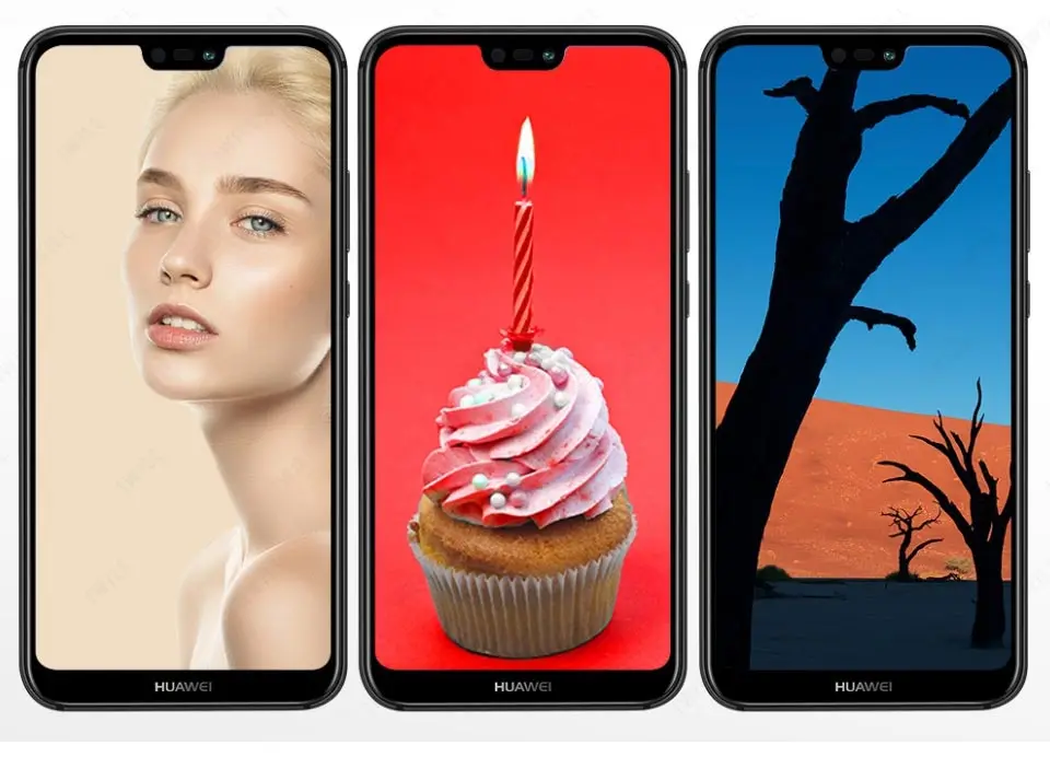 Global Rom HUAWEI P20 Lite ANE-LX2 smartphone 4GB 64GB 5.84 inch AI camera Dual SIM Android 8.0 Face Unlock Mobile