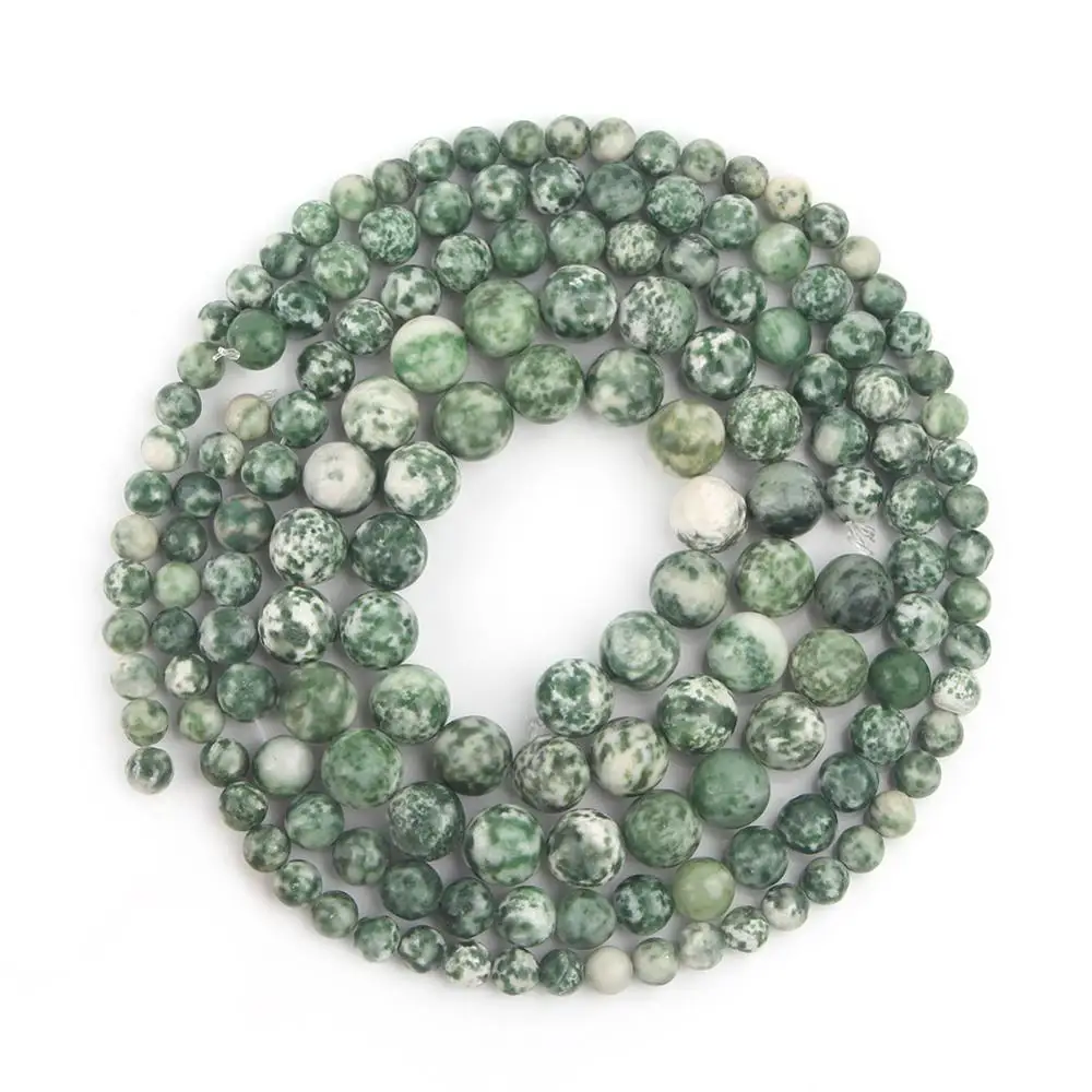 Бусины из натурального камня для ювелирных изделий круглые бусины-Распорки с