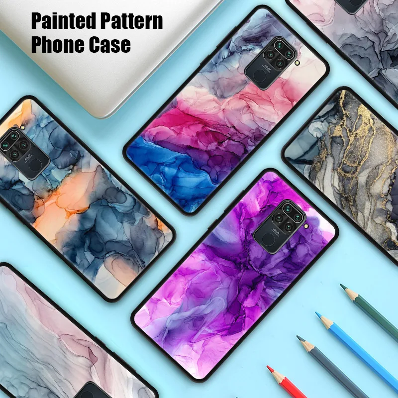 Защитный чехол для Redmi Note 5a Prime 4x4 3 телефона 9 Pro Max 8T 8 7 6 5 защитный цветной из