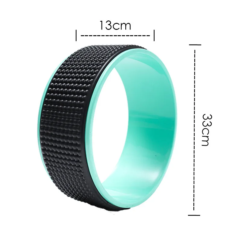 Массаж точки Йога колеса Пилатес круг EVA ролик для фитнеса Колесо назад