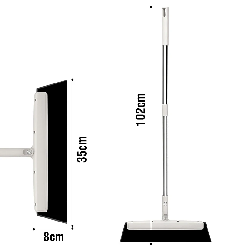 Волшебная щетка EVA не липкий скребок для пола телескопический ручной уборки