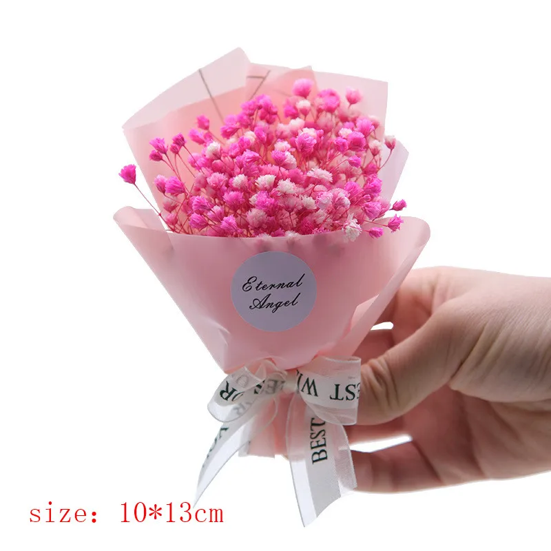 

3D Hand tied bouquet Fridge Magnet Whiteboard Sticker Refrigerator Magnets Home DIY wedding Decoration Accessories bouquet Gift