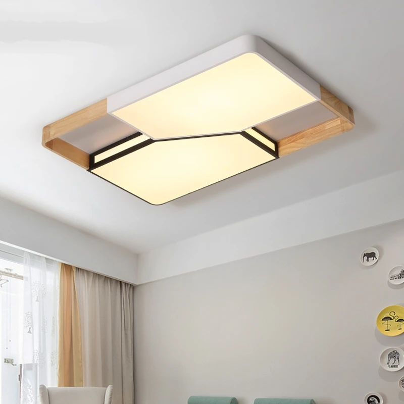 Современный регулируемый светильник светодиодный потолочный скандинавский