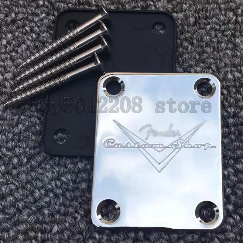 

ST/TELE Electric Guitar Custom Shop Chrome Neck Guitar Plate