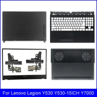 new laptop lcd back cover for lenovo legion y530 y530 15ich y7000 front bezel hinges palmrest bottom case ap17l000110 black